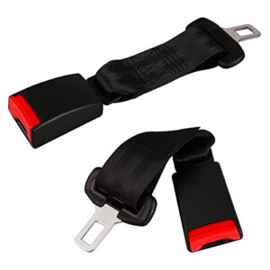 2 PCS Most Model Accessories Polyester Extension Comfortable and Convenient for Car Seats Universal，Ships from the US (9.0 Inch)