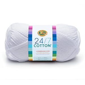 (1 skein) 24/7 cotton® yarn, white