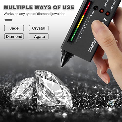 Diamond Tester Pen, Professional Diamond Selector for Novice and Expert, Thermal Conductivity Meter