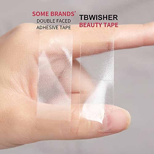 Tbwisher 100pcs Fashion Beauty Tape Medical Quality Double Sided for Fashion and Body (100 pcs)…