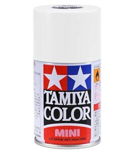 tamiya america, inc ts-101 base white, 100ml spray can, tam85101