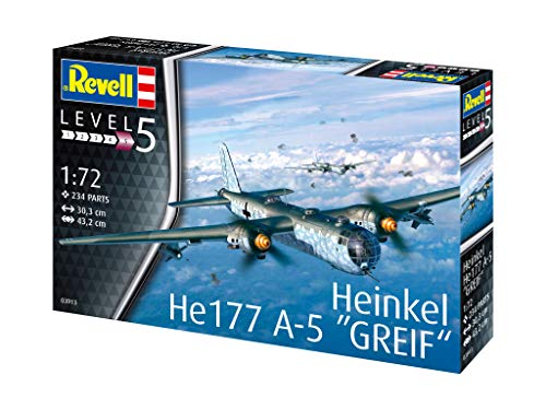 Revell Greif Heinkel He177 A-5 Griff, Multi Colour 03913