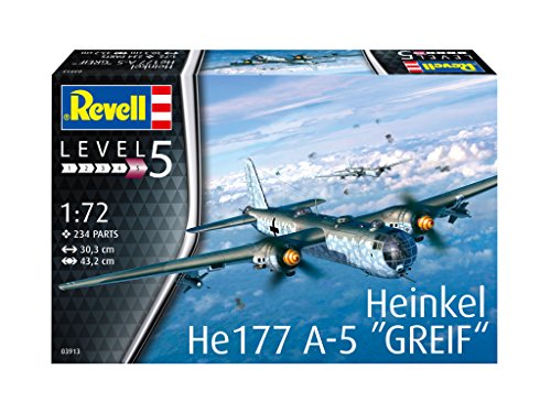 Revell Greif Heinkel He177 A-5 Griff, Multi Colour 03913