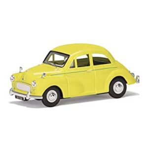 Corgi VA05808 British Motor Heritage Morris Minor 1000 60th Anniversary Collection Model, Highway Yellow