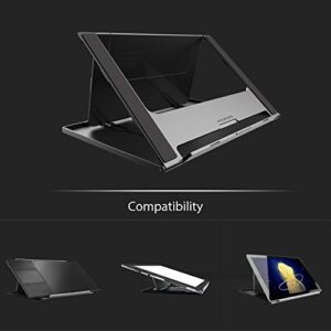 HUION ST200 Adjustable Drawing Tablet Stand Portable Desk Stand for 10-16 inchs Graphics Pen Display Kamvas 13, Kamvas 12, Kamvas 16 2021, Kamvas Pro 16/Pro 12/Pro 13, iPad Pro, Cintiq 16, Wacom One