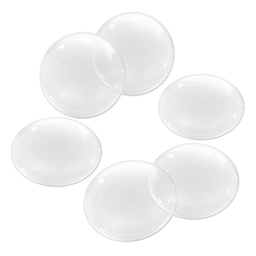 Door Stopper Wall Protector 2" (6 PCS) Silicone Wall Protectors from Door Knobs Door Knob Wall Protector Protects Every Wall Surface (Clear(6pcs))