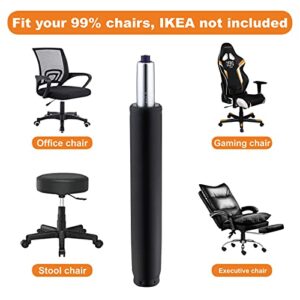 HOTHATT Office Chair Cylinder Replacement,4.8 inch Long Stroke Adjust,Gas Lift Heavy Duty 1000lbs,Smooth,Noiseless,Easy to Install,Premium Matte Finish,Anti Explosion,Safety for Gaming Chair