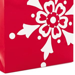 Image Arts 5" Small Holiday Gift Bags, Peppermint (Pack of 10)