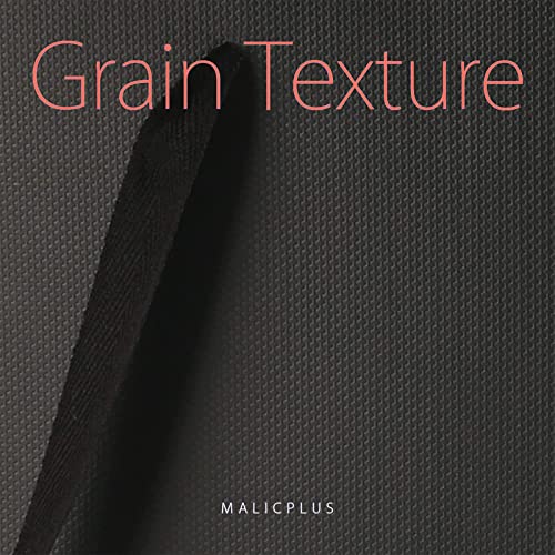 MALICPLUS 12 Extra Large Gift Bags 16x6x12 Inches, Matte Black Large Gift Bags with Handles for All Occasions Grain Texture Finish
