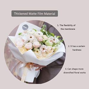 Flower Wrapping Paper Roll Korean Floral Bouquet Packing Supplies Waterproof Fresh Flowers Gift Packaging Marterials (Color 5)