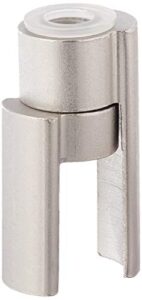 door saver iii residential hinge door stop in satin nickel