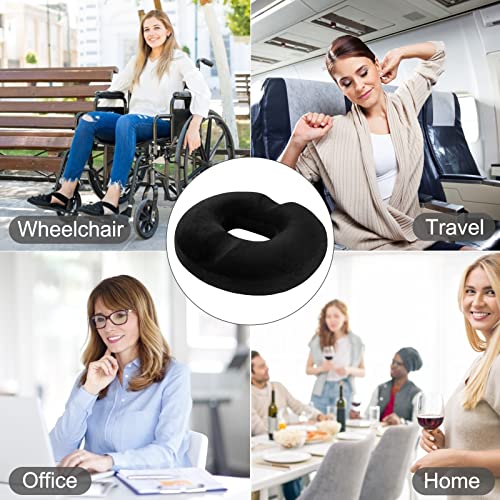 HOMCA Donut Pillow hemmoroid seat Cushion for Office Chair,Sciatica Pain Relief Pillow ​for Sitting,Premium Memory Foam Wheelchair Cushions for Pressure Relief,Tailbone Pain Car Seat Cushions