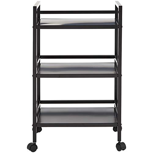 Amazon Basics 3-Tier Metal Rolling Cart