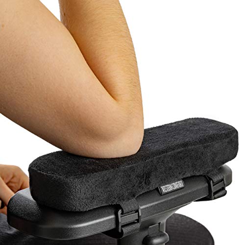 WESTERN COMFORT Thick Chair Armrest Pads - Desk Chair Arm Pads - Office Chair Arm Pads - Arm Rest Pillow - Armrest Pads for Office Chair - Gaming Chair Arm Pads Cushion Covers - Set of 2