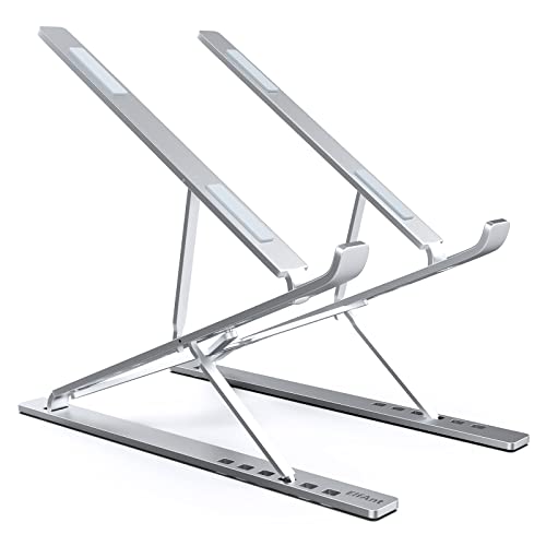 ElfAnt Laptop Stand Adjustable Portable Aluminum for 10" - 17" Laptop Tablet