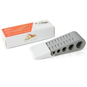 slipstopper door stoppers, anti-slip rubber door stop with holder, door stops for bottom of door, works on all floor types