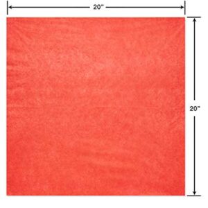 American Greetings Bulk Red and White Tissue Paper for Birthdays, Easter, Mother's Day, Father's Day, Graduation and All Occasions (125-Sheets)