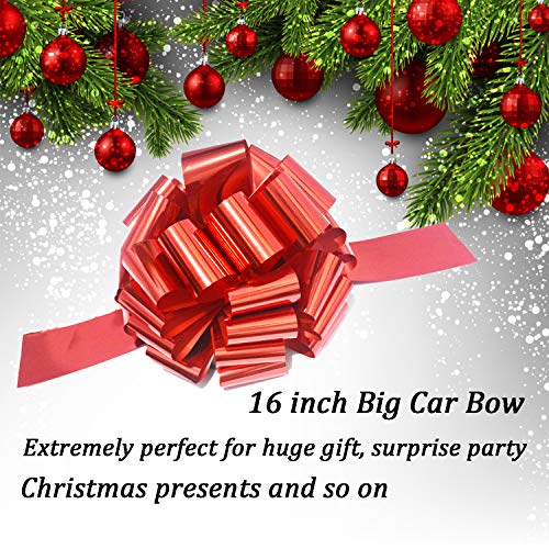 Big Car Bow Giant Extra Large Bow for Cars, Birthday Presents, Christmas Presents, Large Gift Decoration