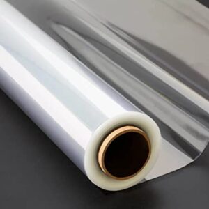 shareluck Wider Clear Cellophane Wrap Roll-100ft long x17 inches wide Clear Cellophane Roll - Clear Cellophane Bags large For Flower Wrapping, Gift Basket Wrap|Food Grade Specifications