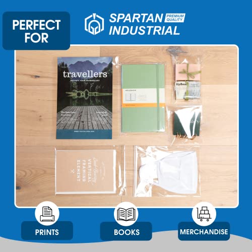 SPARTAN INDUSTRIAL Polypropylene Cello Bags (6" x 9")