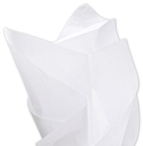 acid-free white tissue paper 15 x 20″, pack of 20 sheets