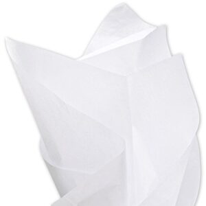 Acid-free White Tissue Paper 15 x 20", Pack of 20 Sheets