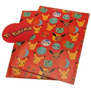 pokem pokemon gift wrap official merchandise