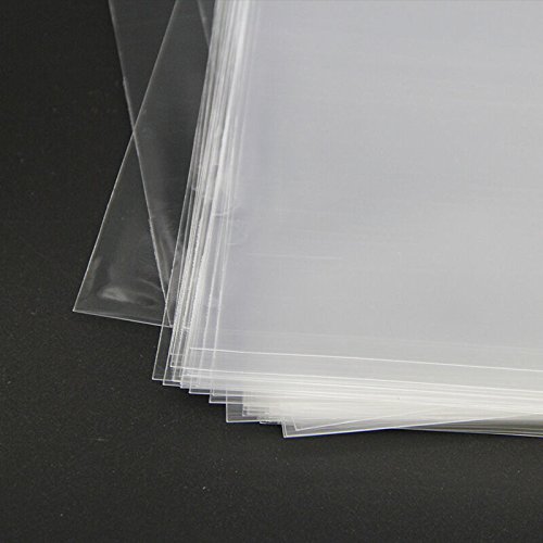 AIRSUNNY 200 Pcs 4x6 Clear Resealable Cello / Cellophane Bags Good for Bakery, Candle, Soap, Cookie Poly Bags