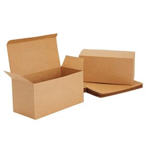 Kraft Paper Tumbler Boxes for Gift Wrapping, Shipping, Party Favors (9 x 4.5 x 4.5 In, 20 Pack)