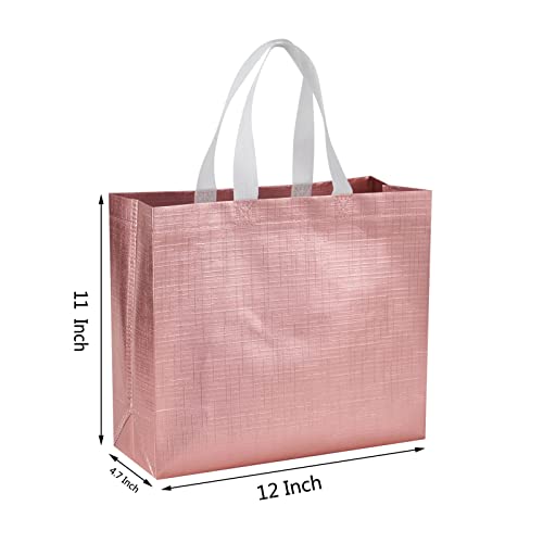 Tendwarm 6 Pcs Gift Bags Reusable Large Gift Bag with Handles for Party Wedding