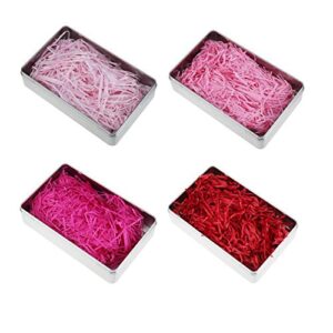 LJY 0.7LB Multicolored Raffia Paper Shreds & Strands Shredded Crinkle Confetti for DIY Gift Wrapping & Basket Filling