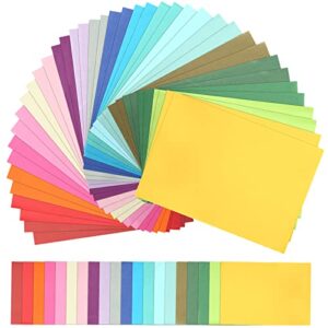 naler 200 sheets 20 colors art tissue paper bulk for gift bags gift wrapping tissue paper for crafts decorative tissue paper flower pom pom, 8″x11″