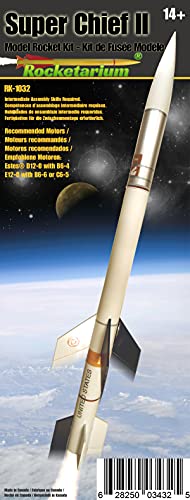 Rocketarium Two-Stage Model Rocket Kit Super Chief II RK-1032