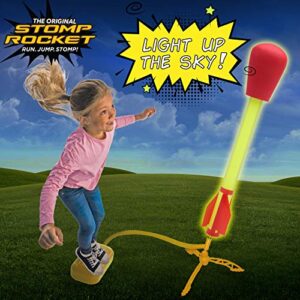 Stomp Rocket Original Refill - 2 Ultra LED Rockets Only, Soar 100ft in The Air - Fun Outdoor Toy for Kids Day and Night - Gift for Boys and Girls Age 5+ Years Old