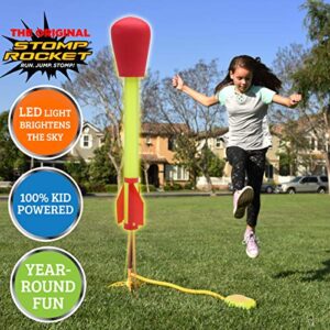 Stomp Rocket Original Refill - 2 Ultra LED Rockets Only, Soar 100ft in The Air - Fun Outdoor Toy for Kids Day and Night - Gift for Boys and Girls Age 5+ Years Old