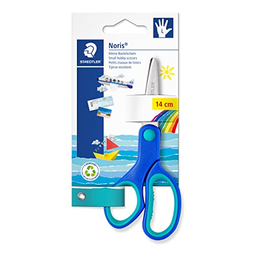 Staedtler Noris Club Small Left Handed Scissors for Children