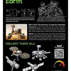 Metal Earth Mars Rover Perseverance & Ingenuity Helicopter 3D Metal Model Kit Fascinations