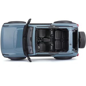Maisto Diecast Cars 2021 Ford Bronco Badlands Blue Special Edition 1/18 Diecast Model Car by Maisto 31457