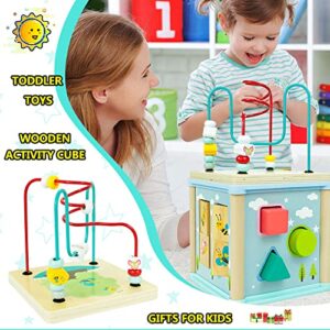 Jade Hare Wooden Activity Cube（3+）