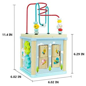 Jade Hare Wooden Activity Cube（3+）