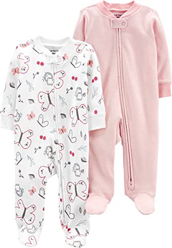 Carter's 2-Pack Zip-Up Cotton Sleep & Plays (6 Months)