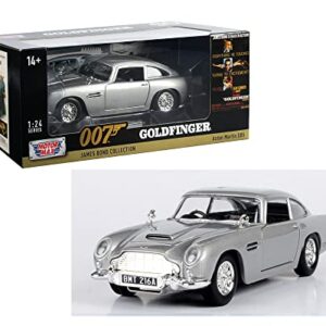 Motor Max Aston-Martin DB5, James Bond 79857WSV - 1/24 Scale Diecast Model Toy Car