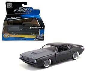 jada 97206 fast and furious 7 letty’s plymouth barracuda 1:32 matte grey black .hn#gg_634t6344 g134548ty98713