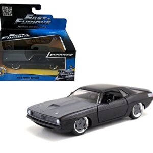 JADA 97206 FAST AND FURIOUS 7 LETTY'S PLYMOUTH BARRACUDA 1:32 MATTE GREY BLACK .HN#GG_634T6344 G134548TY98713