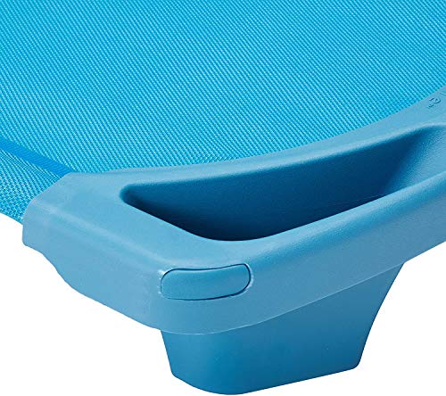 Children's Factory Angeles SpaceLine Activity Center and Set of 20 Toddler Nap Cots, Ocean, AFB5732OB, Kids Portable Sleeping Daycare, Nursery or Preschool Rest Cots,Ocean Blue