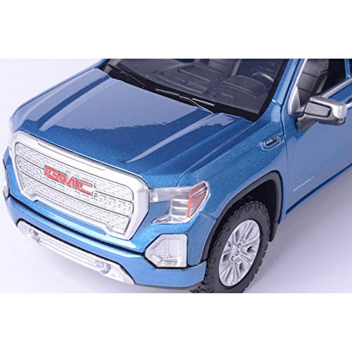 2019 GMC Sierra 1500 Denali Crew Cab - Blue 1:24-1:27 Scale Diecast Model by Motormax 79362