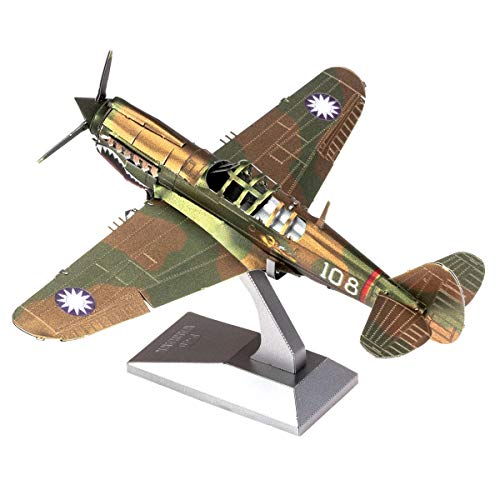 Metal Earth The Curtiss P-40 Warhawk Aircraft 3D Metal Model Kit Fascinations