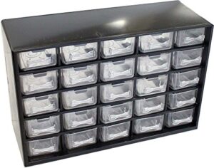 stow away 25 drawer small parts organizer unit: tj05-08725