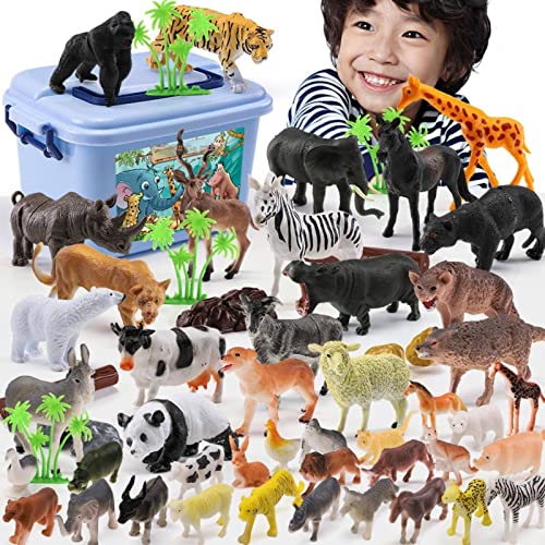 KBREE Animal Model Games Set for Children Wild Jurassic Dinosaur World