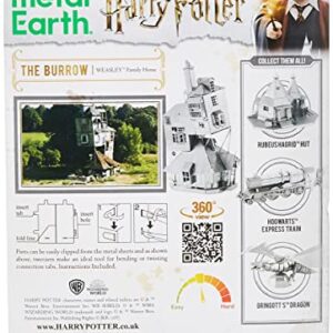 Fascinations Metal Earth Harry Potter The Burrow 3D Metal Model Kit